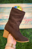 Wicked Chocolate Suede Boot