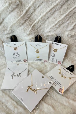 Self Affirmations Necklaces