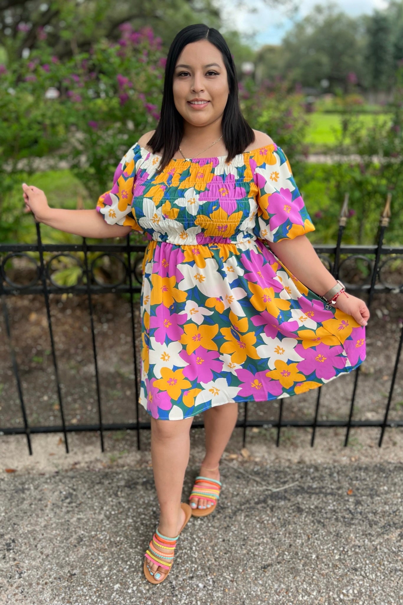 Hippie Chic Floral Dress